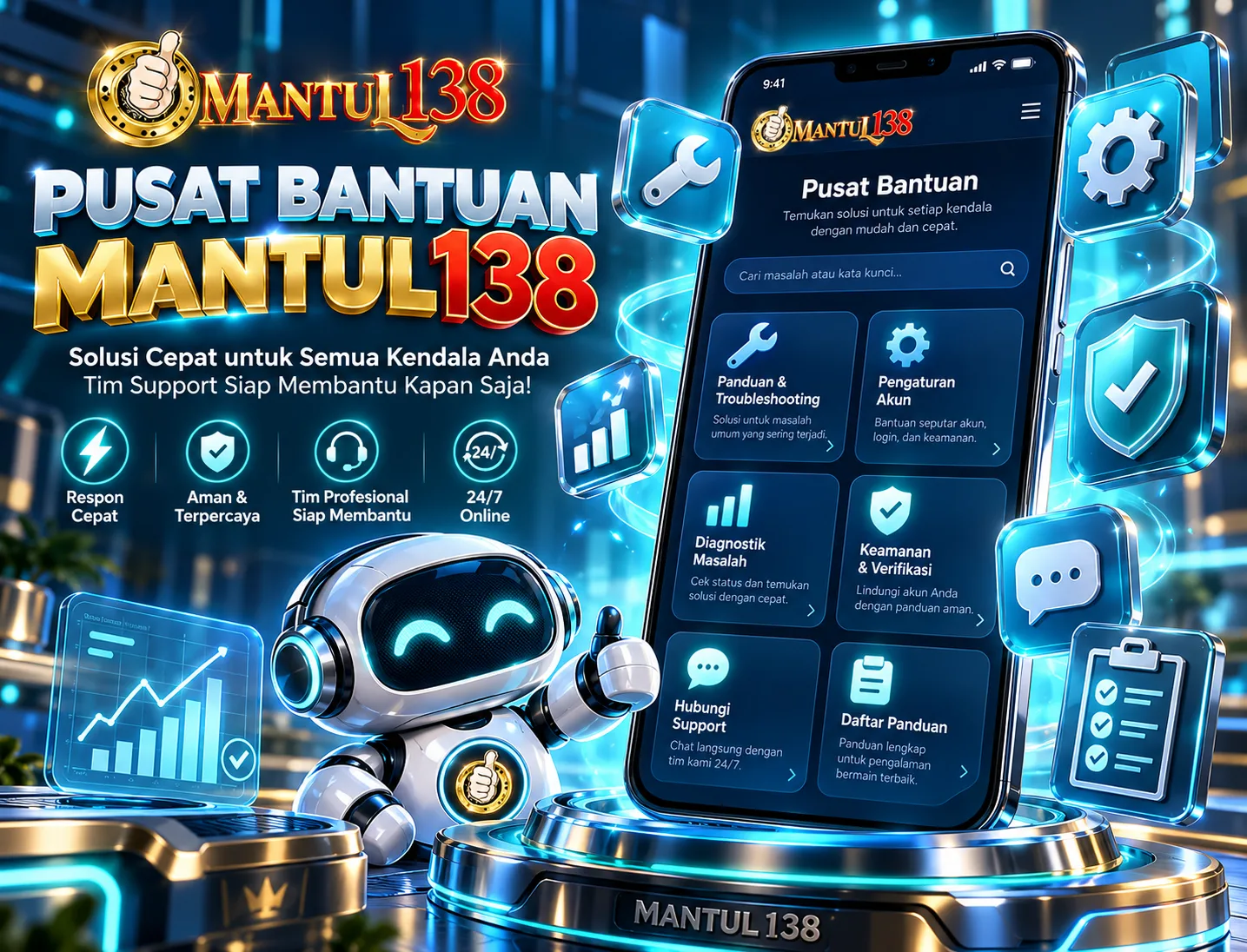 Ilustrasi penelusuran kendala aplikasi MANTUL138 pada perangkat Android